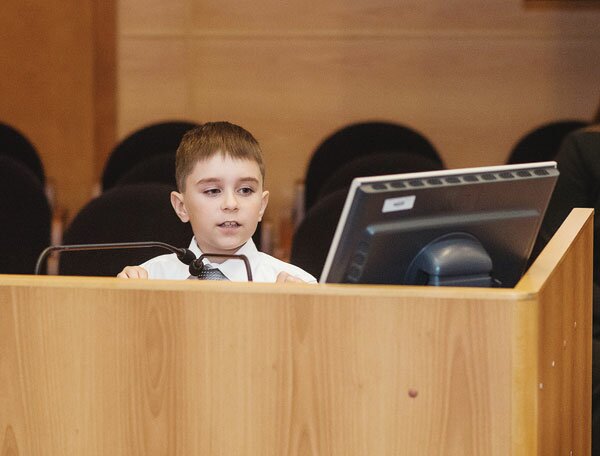 Самый юный участник конкурса Роман Нигматуллин, 8 лет, Уфа